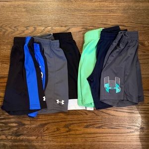 6 pairs of athletic boy shorts
